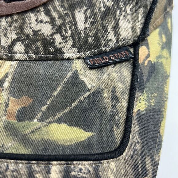 Mossy Oak Camouflage Hat Hunt Woodland Camo Fish Baseball Velcro Backstrap - Picture 3 of 14
